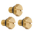 3Pcs Boats Carburetor Float Bowl Drain Screw 6H3-14992-00 For 2T 40 50 60 75 to 90 Horsepower Outboard Engine Marine Accessories. 