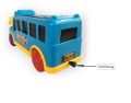 Pull String & Lighting Function School Bus Toy For Kids, Colorful School Bus Toy, Pull String Movement & Lighting Function, Best Gifts For Your Kids.. 