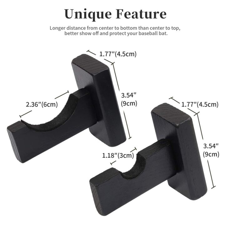Baseball%20Bat%20Display%20Wall%20Mount,Bat%20Holders%20for%20Wall%20Solid%20with%20Felt%20Liner%20and%20Hidden%20Screws%20Bat%20Wall%20Mount%20-%20Image%205