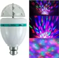 DJ Light LED 3W RGB LED Crystal Rotating Light Bulb Xmas Party DJ Disco Light. 