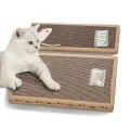 Cat Scratching Pad Pet Corrugated Cardboard Cat Kitten Scratch Board Soft Bed Mat Claws Care. 