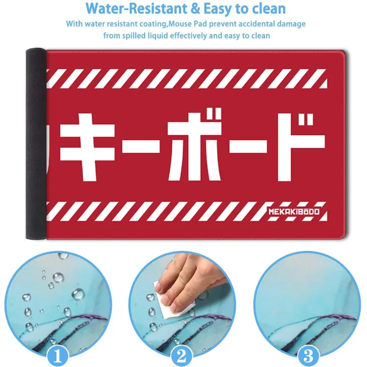 DIXIE%20MECH/OMNITYPE%20MousePads%20red%20Gaming%20Mouse%20Pad%20Black%20Large%20Extended%20Mousepad%20XL%20Gaming%20Deskpa%20-%20Image%205