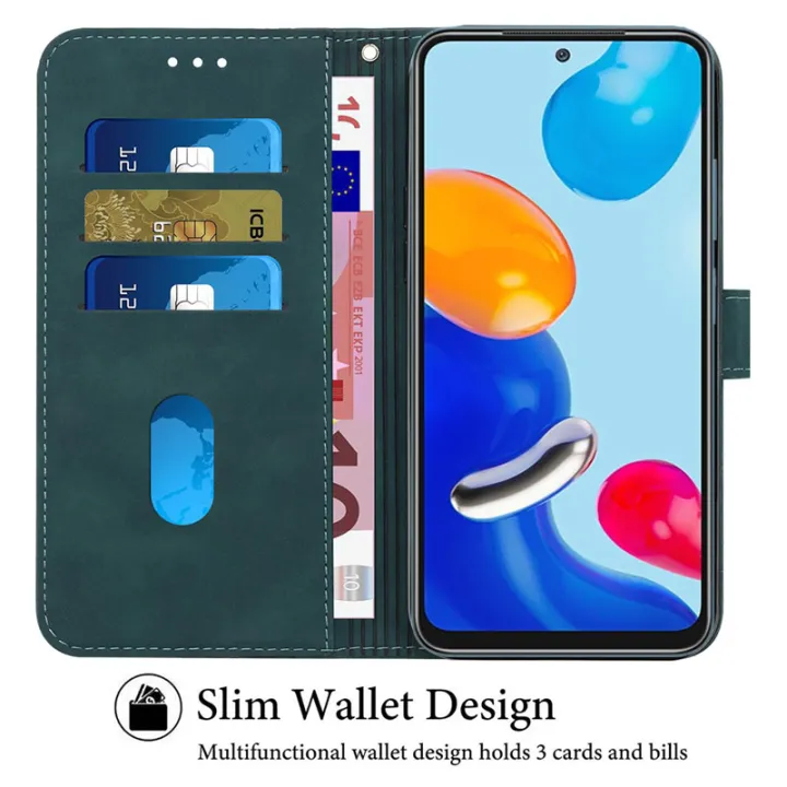 Wallet%20Case%20for%20Xiaomi%20Redmi%20Note%2012%2012%20Pro%2012S%2011%2011S%2010%209%208%20Redmi%2012C%2010C%2010A%2010%209C%209T%209A%209%203D%20Embossed%20Flip%20Cover%20for%20X5%20Pro%20-%20Image%202