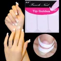 2 Packs French Manicure Smile Tip Guides Pedicure DIY Nail Art Stickers Manicure. 