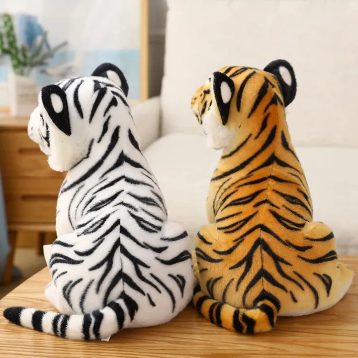 Tiger%20Plush%20Toy%20Stuffed%20Lifelike%20Animal%20Toys%20for%20Children%2023CM%20Yellow%20-%20Image%207