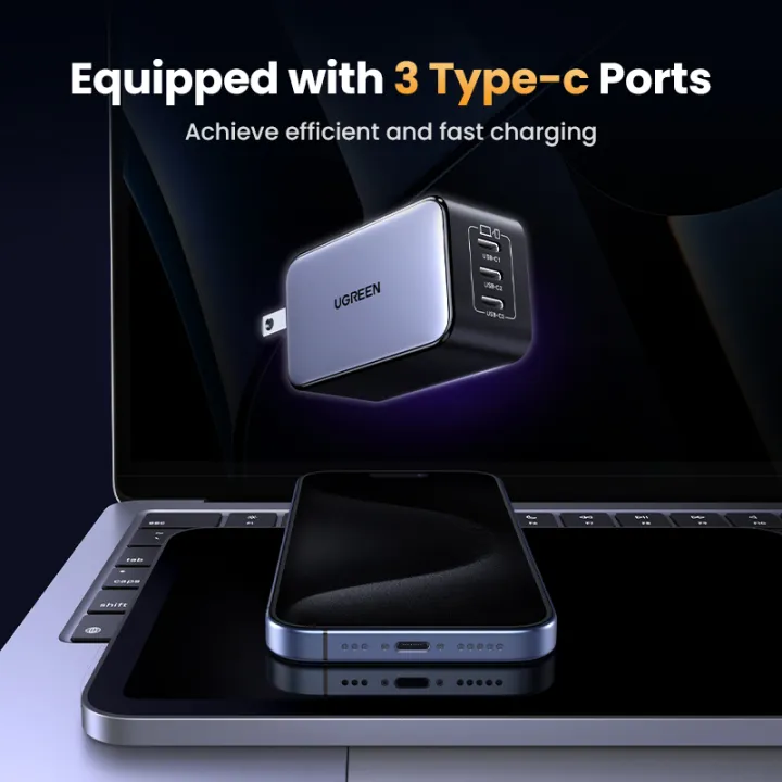 %E3%80%903C%20Ports%E3%80%91UGREEN%2065W%20GaN%203-Port%20Type%20C%20Android%20Charger%20Adapter%20Fast%20Charger%20for%20SAMSUNG%20S24%20Ultra%20S23%20S22%20ultra%20%20xiaomi%2012T%20%20iPhone%2016%2015%20pro%20max%2014%20pro%20max13%20pro%2012%20pro%20max%20Samsung%20Tab%20S7%20Lenovo%20ASUS%20Laptop%20Fast%20Charger%20-%20Image%204