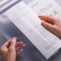 10 Sheets A4 A5 B5 Notebook Covers Self-adhesive Book Cover Waterproof Planners Book Case for Students Wrapping Films Protector. 