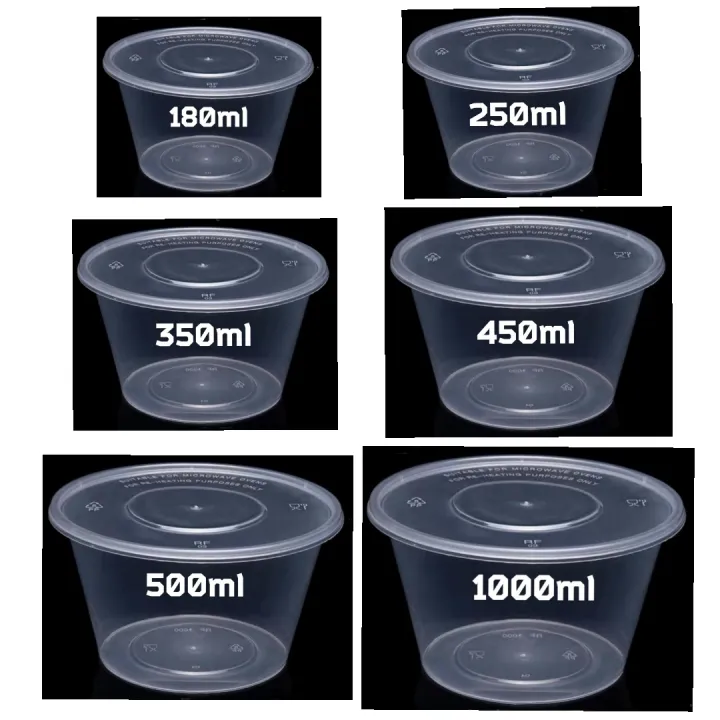 10pcs%20500ml%20Disposable%20Container%20Plastic%20Clear%20Cup%20With%20Lid%20For%20Storage%20Sauce,%20Jelly,%20Yogurt,%20Mousse%20Cups%20&%20Bowls%20-%20Image%202