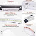 18W LED Panel Light Sunk (Square) Ceiling Panel Light WHITE/YELLOW. 