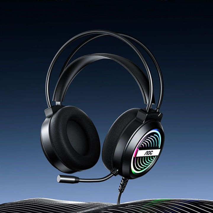 AOC%20GH120%20Wired%20Light%20Emitting%20Headphones%20and%20Earphones%207.1%20Channel%20Esports%20Game%20Chicken%20Eating%20Computer%20Exclusive%20-%20Image%205