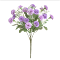 Artificial Flowers Silk Peony   Bouquet Peony Hydrangea Wedding Decor. 