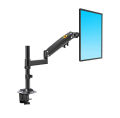 NB H100 17-30" Single Monitor Arm Mount Bracket Heavy-Duty Full Motion Arm Load Gas Spring Table Mount 2-9 kg. 