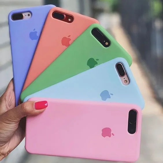 Super%20Luxury%20Soft%20textured%20Protective%20Apple%20Silicone%20Case%20Back%20Cover%20for%20apple%20iPhone%207%20Plus%20/%208%20Plus%20-%20Image%203