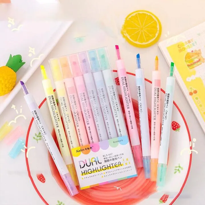 Twin%20pen%20highlighter%20set%20of%206%20(Double%20Side%20Highlighter%20Pen)%20-%20Image%205