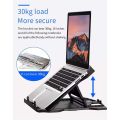 (Ready Stock) Laptop Stand Folding radiator With Phone Holder Laptop Holder Desktop Office Laptop bracket. 