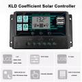 MPPT/PWM Solar Charge Controller Solar Panel Battery Intelligent Regulator Dual USB Port LCD Display 10/20/30/40/50/60/100A. 