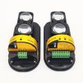 Beam sensor Wireless Wired Dual Beam Photoelectric Infrared Sensor Barrier Detector 100M Alarm Tamper Alarm Output for Park Gate Burglar Alarm System. 