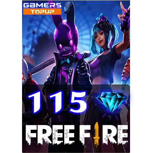Free Fire 115 Diamonds Direct Top up - [ Only Player ID Required ]