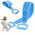 Silica gel Bath Scrub Towel  Silicone gel bath towel  Scrubbing  two-stop scrubbing  bath belt  body brush  bath brush  Bath Scrub Towel. 