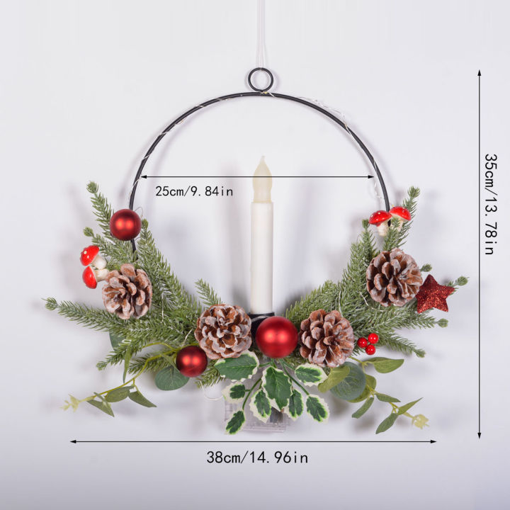 Likovie%20Battery%20Operated%20Christmas%20Wreath%20Led%20Light-up%20Christmas%20Wreath%20with%20Red%20Berry%20Pinecone%20Garland%20Festive%20Xmas%20Decoration%20for%20Front%20Door%20Wall%20Hanging%20Christmas%20Window%20Wreath%20-%20Image%204