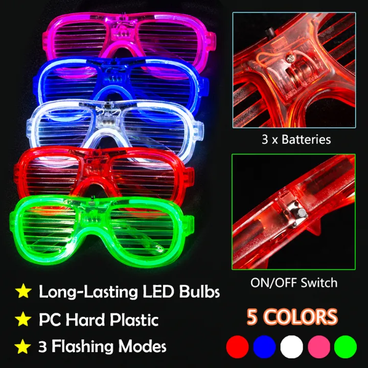 5/25%20Pcs%20Light%20Up%20LED%20Glasses%20Bulk%205%20Colors%20Glow%20Glasses%20Glow%20in%20The%20Dark%20Party%20Supplies%20Neon%20Party%20Favors%20for%20Kids%20Adults%20-%20Image%203