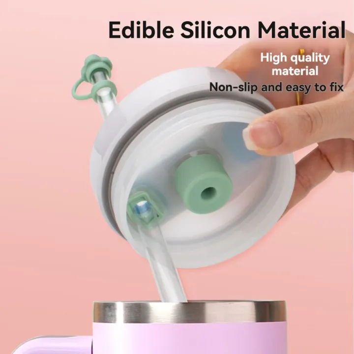 3Pcs%20New%20Silicone%20Straw%20Cover%20Cap%20Reusable%20Spill%20Leak%20Stopper%20Spill%20Proof%20Stopper%20Set%20Dust%20Proof%20Tumbler%20Accessories%20Straw%20Topper%20for%2030oz%20Stanley%20Cup%20for%2010mm%20Universal%20-%20Image%204