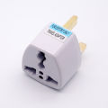 Universal 3Pin UK HK AC Travel Power Plug US/EU/AU To UK/HK 3 Pin Socket Convert Converter Plug Adapter for Travel Use. 
