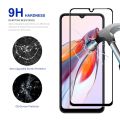 Redmi 12C High Quality Full Tempered Glass Full Glue Screen Protector For Redmi 12C. 