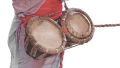 Sri Lankan Traditional Kos Thammattama Drum | Handmade Tammattama Percussion Instrument for Events & Ceremonies | Authentic Sri Lanka Cultural Drum | Temple, Festival & Dance Performance Instrument | Durable Wood Traditional Drum. 