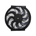 KOGEEK CF003-BK 14 inch 90W 12V Universal Car Slim Reversible Electric Radiator Cooling Fan Push Pull with Mounting Kit. 