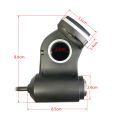 Bike Twist Throttle for Electric Bike Throttle 48V Gas Handle Throttle LCD Display Lock Key. 