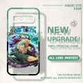 YYDS for Samsung S10 Plus Back Cover Cartoon Ace Zoro Nami Transparent Crystal TPU Soft Thin Phone Case. 