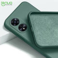 Lenuo Luxury Original Square Liquid Silicone Phone Case Oppo A98 5G / F23 5G / A1 Thin Soft Back Cover Candy Casing. 