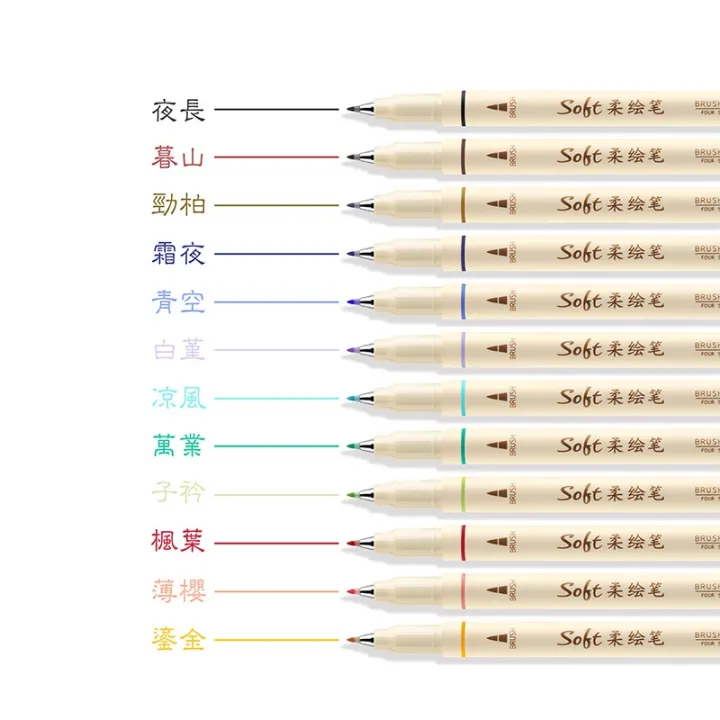 %E3%80%90The%20Quiet%20Page%E3%80%913pcs%20Four%20Season%20Color%20Soft%20Brush%20Sign%20Pen%20Set%20For%20Drawing%20Calligraphy%20Lettering%20Paint%20Fine%20Tip%20Liner%20School%20Art%20Design%20A6335%20-%20Image%208
