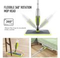 water Spray Mop for Cleaning Floors with Reusable Microfibre Pads 360° Rotating Hand Mop Cleaning Tools for Home Kitchen Hardwood Laminate Wooden Floor Cleaning  Water Spray Mop -. 