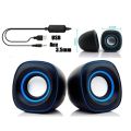 Mini Speaker YST-1027 for PC and Laptops Multimedia Mini Portable 2.0 Digital Speaker. 