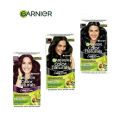 Garnier Color Naturals Nourishing Permanent Hair Color Cream - Natural Black - 1 , Darkest Brown - 3, Burgundy - 3.16  (30 g + 30 ml +-5ml ). 