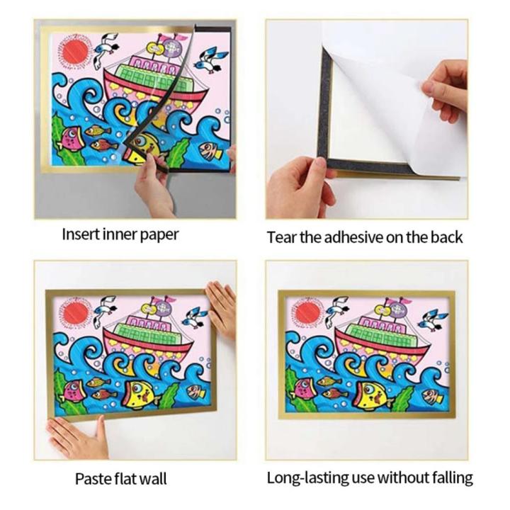 Magnetic%20Photo%20Frame%20Self-adhesive%20Picture%20Frame%20Rectangle%20Poster%20Painting%20Frame%20Picture%20Display%20Rack%20Wall%20Sticky%20Photo%20-%20Image%205