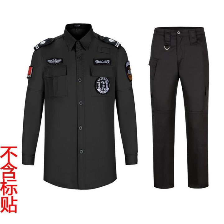 Security%20Uniforms%20Summer%20Short%20Sleeve%20Summer%20Security%20Uniform%20Suit%20Baby%20Boy%20and%20Girl%20Summer%20Black%20Security%20Work%20Clothes%20Summer%20Wear%20-%20Image%208
