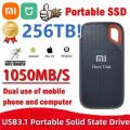 New style Xiaomi Mijia 256TB SSD E60 Mobile Hard Disk 1TB 2TB 16TB High Speed External Hard Disk For Desktop/PC/PS5 Game Storage Devices. 