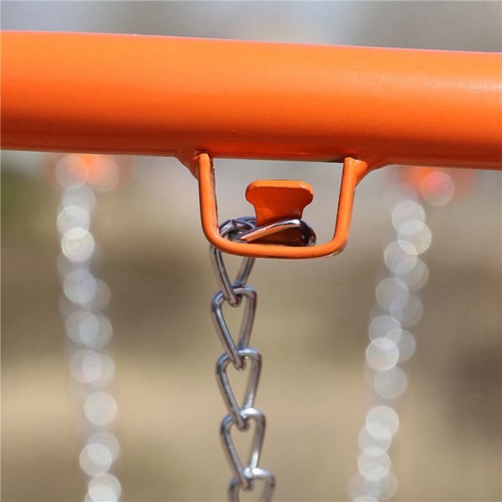 LKPCIGCXM%202X%20Sport%20Iron%20Chain%20Basketball%20Net%20Outdoor%2012%20Loops%20Standard%20Heavy%20Duty%20Basketball%20Goal%20Replacement%20Net,Silver%20-%20Image%204