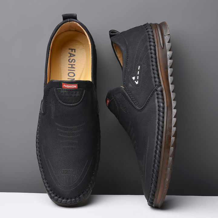 Foreign%20Trade%20Beef%20Tendon%20Soft%20Bottom%20Soft%20Surface%20All-Match%20Labor%20Protection%20Shoes%20Men's%20Daily%20Driving%20Leisure%20Work%20Men's%20Mesh%20Leather%20Shoes%20-%20Image%203