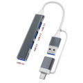 USB 3.0 5/8 Port Hub OTG Adapter 5Gpbs High Speed USB 3.0 2.0 Splitter 3.5 Audio for Xiaomi Macbook Pro Air Computer Accessories. 