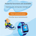 Q12B Kids Game Smart Watch Boys Girls Watch With 1.44" Screen Voice Chatting Camera Music Player Alarm Clock Flashlight Functions Smart Watch. 