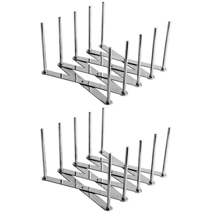 Extendable Pot Lid Holders Multipurpose Steamer Rack Pans Holder ...