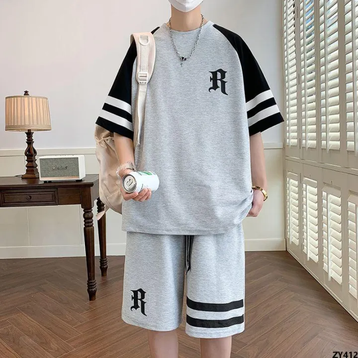 Boy%20-14%20Junior%20High%20School%20Shorts%20Sports%20Suit%20for%20Teenagers%20and%20Students%20Handsome%20T%20T-shirt%20Years%20Old%201312%20Short-sleeved%20summer%20clothes%2015%20-%20Image%203