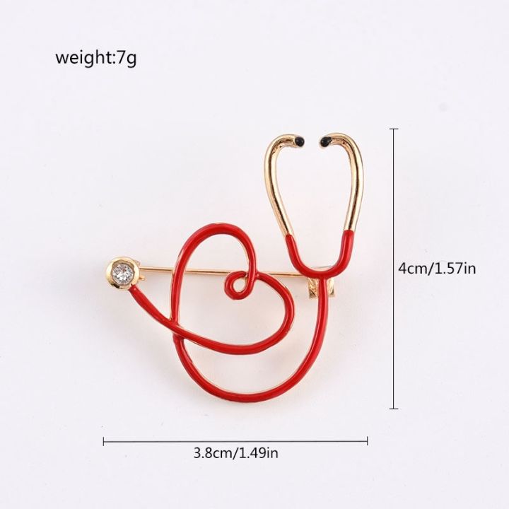 New%20Medical%20Medicine%20Brooch%20Pins%20Gold%20Stethoscope%20Heart%20Shaped%20Pin%20for%20Doctor%20Nurse%20Backpack%20Lapel%20Badge%20Jewelry%20Gift%20-%20Image%204