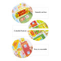 3D Puzzle House For Kids Leaning Children Hand Made Jigsaw Puzzles House. 