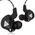 QKZ AK6 HiFi Bass Stereo Headset Noise Cancelling Sport Running Headphones 3.5mm Plug Comfortable To Wear Wired Earphone. 