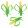 Baby Silicone Teether Training Toothbrush BPA Free Banana Corn Toddle Teething Chew Toys For Infant Chewing Newborn Safe Gifts. 